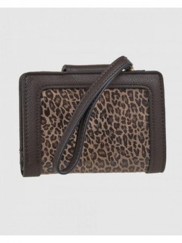 ΓΥΝΑΙΚΕΙΟ ΠΟΡΤΟΦΟΛΙ 18-1547 ANIMAL PRINT ΚΑΦΕ