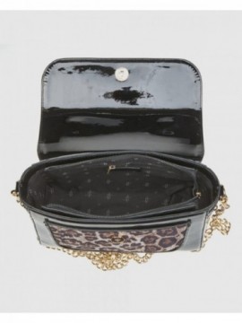 VERDE ΤΣΑΝΤΑ ΧΕΙΡΟΣ 16-8138  ANIMAL PRINT ΜΑΥΡΟ ALT 