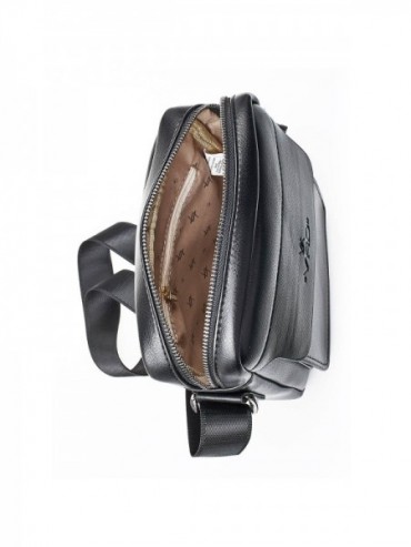 Ανδρική Τσάντα Ωμου - Χιαστι 13-0128 Μαύρο