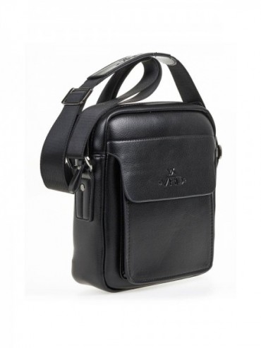 Ανδρική Τσάντα Ωμου - Χιαστι 13-0128 Μαύρο