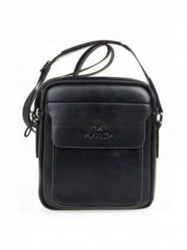 Ανδρική Τσάντα Ωμου - Χιαστι 13-0128 Μαύρο