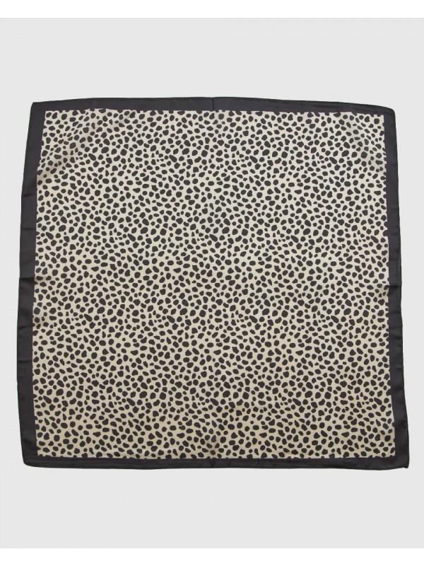 Γυναικείο Μαντήλι 03-2561 Animal Print Μαύρο