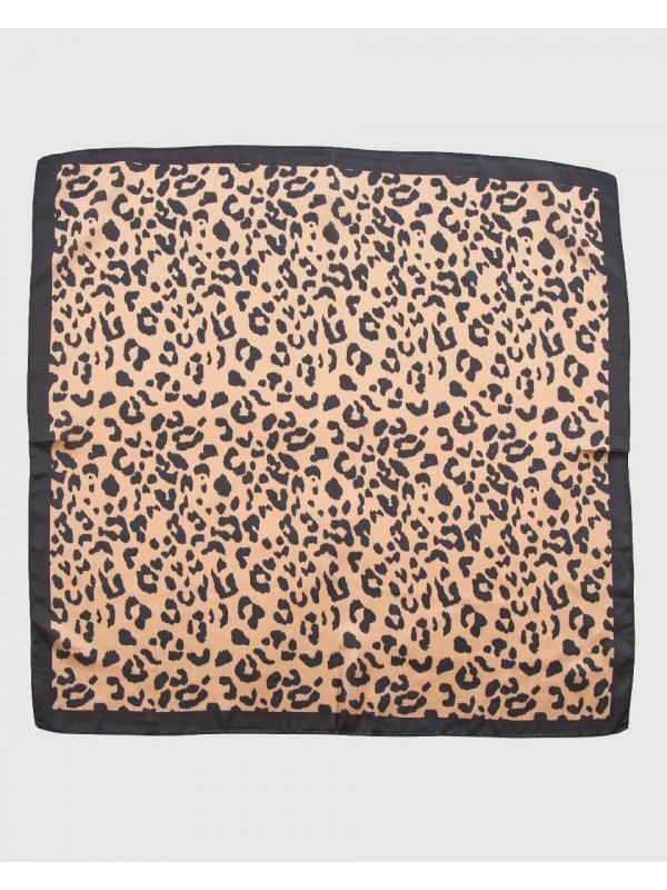 Γυναικείο Μαντήλι 03-2562 Animal Print Μπεζ