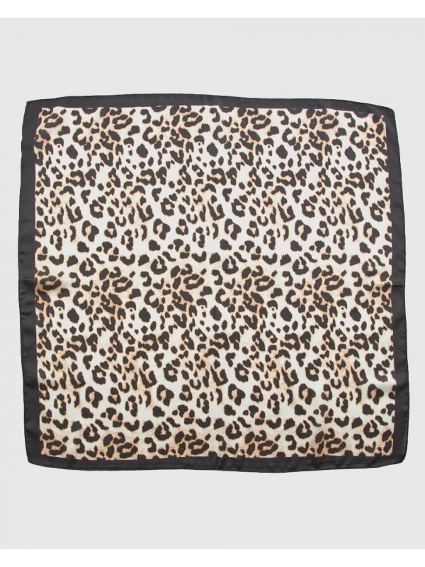Γυναικείο Μαντήλι 03-2562 Animal Print Άσπρο