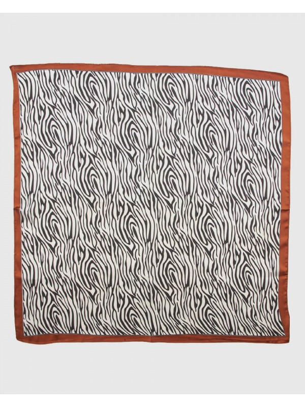 Γυναικείο Μαντήλι 03-2562 Animal Print Καφέ