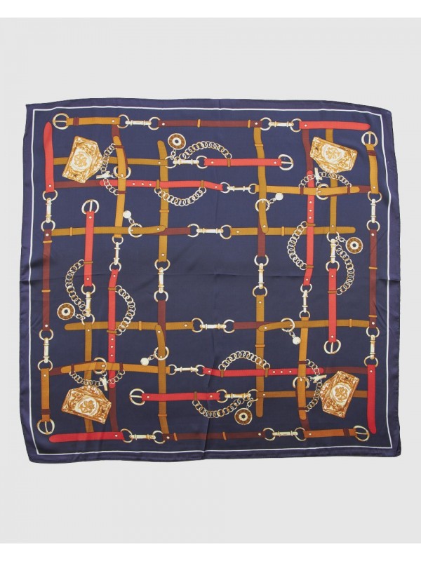 Γυναικείο Μαντήλι 03-2563 Μπλε