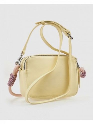 Γυναικεία Τσάντα Χιαστί 16-8329 Κίτρινο