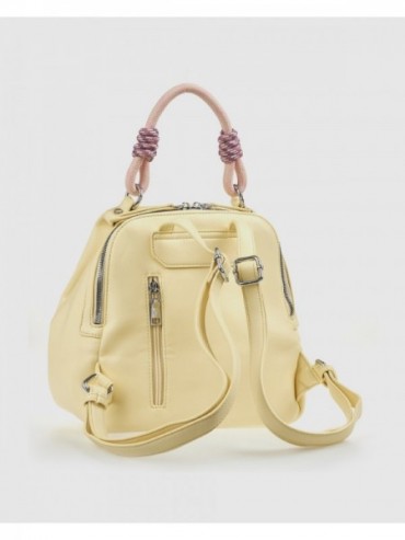 Γυναικείο Σακίδιο Πλάτης 16-8330 Κίτρινο