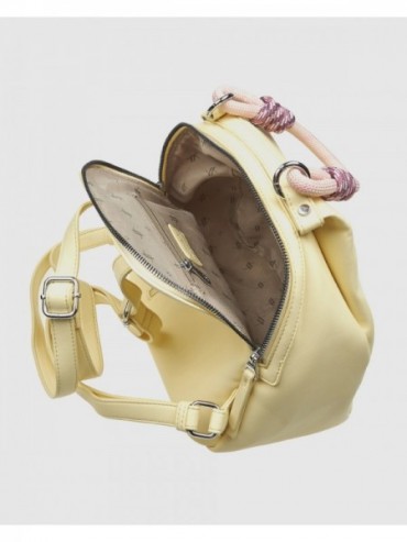 Γυναικείο Σακίδιο Πλάτης 16-8330 Κίτρινο