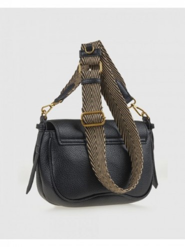 Γυναικεία Τσάντα Χιαστί 16-8340 Μαύρο