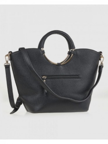 Γυναικεία Τσάντα Χειρός 16-8342 Μαύρο