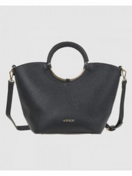 Γυναικεία Τσάντα Χειρός 16-8342 Μαύρο