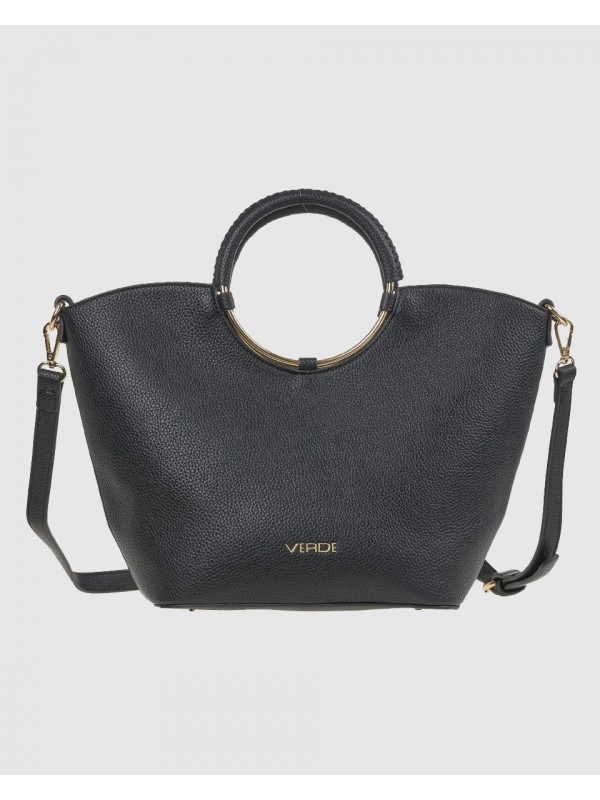 Γυναικεία Τσάντα Χειρός 16-8342 Μαύρο