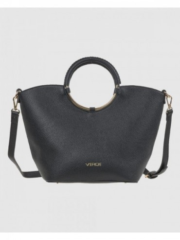 Γυναικεία Τσάντα Χειρός 16-8342 Μαύρο