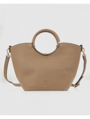Γυναικεία Τσάντα Χειρός 16-8342 Μπεζ