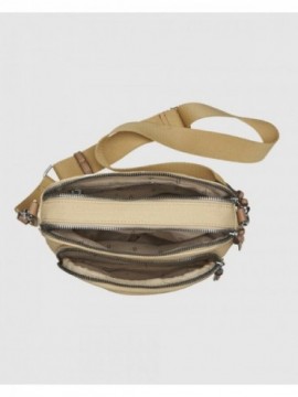 Γυναικεία Τσάντα Χιαστί 16-8348 Μπεζ