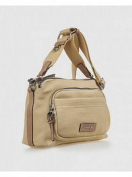 Γυναικεία Τσάντα Χιαστί 16-8348 Μπεζ