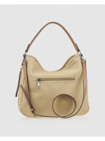 Γυναικεία Τσάντα Ώμου 16-8349 Μπεζ