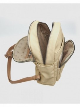 Γυναικείο Σακίδιο Πλάτης 16-8350 Μπεζ