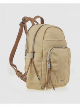 Γυναικείο Σακίδιο Πλάτης 16-8350 Μπεζ