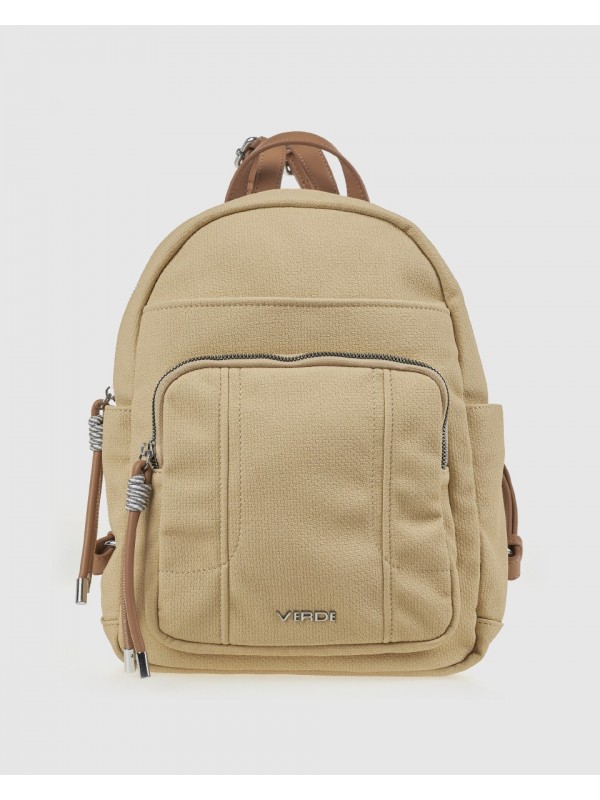 Γυναικείο Σακίδιο Πλάτης 16-8350 Μπεζ