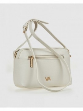 Γυναικεία Τσάντα Χιαστί 16-8359 Εκρού ALT 