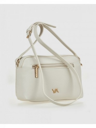 Γυναικεία Τσάντα Χιαστί 16-8359 Εκρού