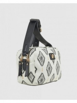 Γυναικεία Τσάντα Χιαστί 16-8377 Εκρού