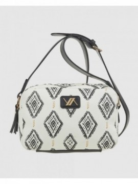 Γυναικεία Τσάντα Χιαστί 16-8377 Εκρού