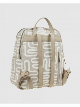 Γυναικείο Σακίδιο Πλάτης 16-8392 Μπεζ ALT 