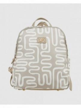 Γυναικείο Σακίδιο Πλάτης 16-8392 Μπεζ