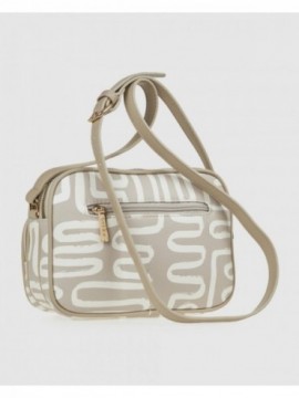 Γυναικεία Τσάντα Χιαστί 16-8393 Μπεζ