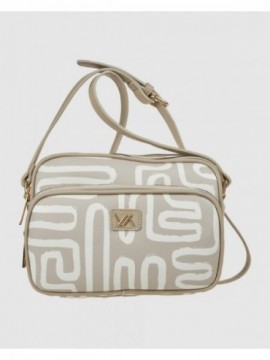 Γυναικεία Τσάντα Χιαστί 16-8393 Μπεζ