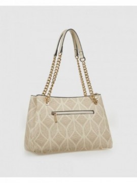 Γυναικεία Τσάντα Ώμου 16-8407 Εκρού ALT 