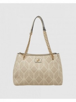 Γυναικεία Τσάντα Ώμου 16-8407 Εκρού