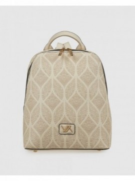 Γυναικείο Σακίδιο Πλάτης 16-8408 Εκρού