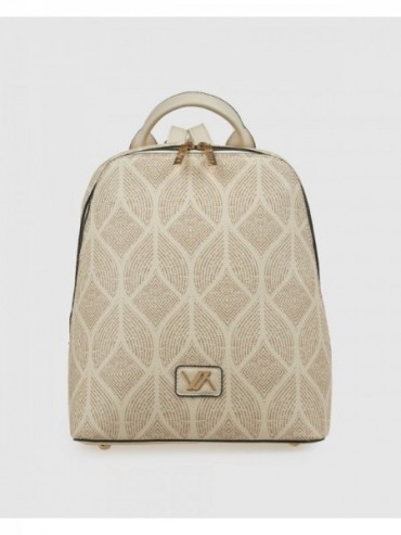 Γυναικείο Σακίδιο Πλάτης 16-8408 Εκρού