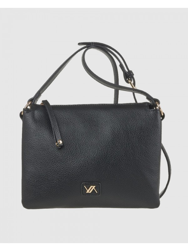 Γυναικεία Τσάντα Χιαστί 16-8411 Μαύρο