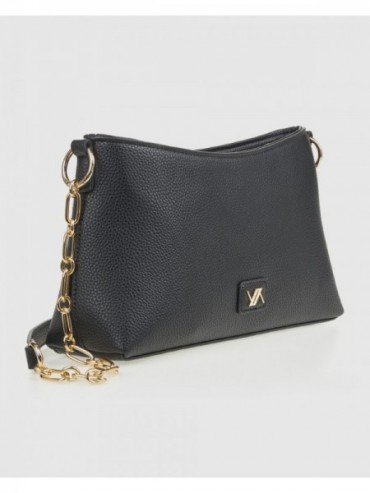 Γυναικεία Τσάντα Ώμου 16-8418 Μαύρο