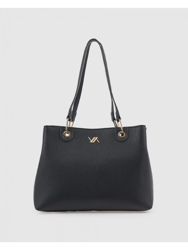 Γυναικεία Τσάντα Ώμου 16-8427 Μαύρο