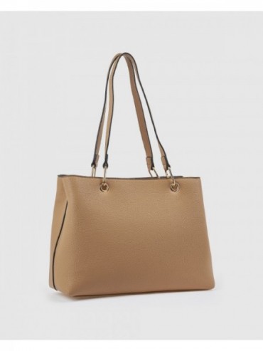 Γυναικεία Τσάντα Ώμου 16-8427 Μπεζ
