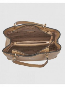 Γυναικεία Τσάντα Ώμου 16-8427 Μπεζ