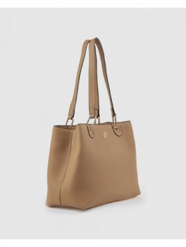 Γυναικεία Τσάντα Ώμου 16-8427 Μπεζ