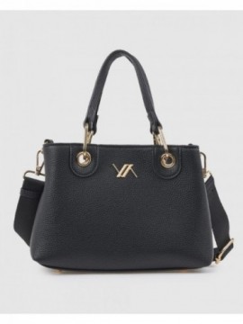 Γυναικεία Τσάντα Χειρός 16-8428 Μαύρο