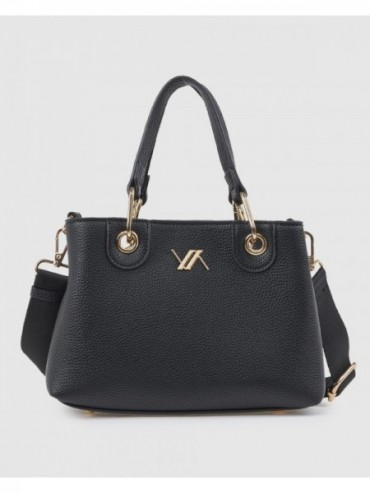 Γυναικεία Τσάντα Χειρός 16-8428 Μαύρο