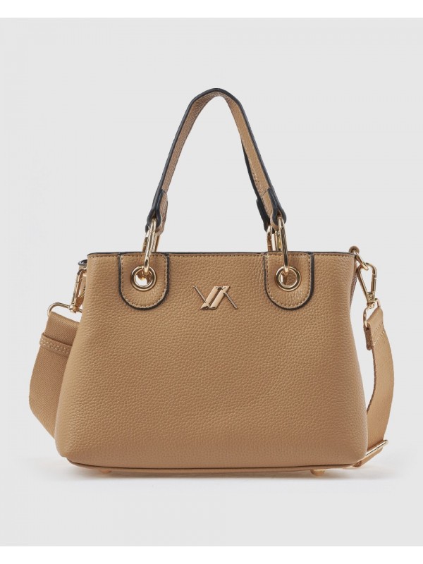 Γυναικεία Τσάντα Χειρός 16-8428 Μπεζ