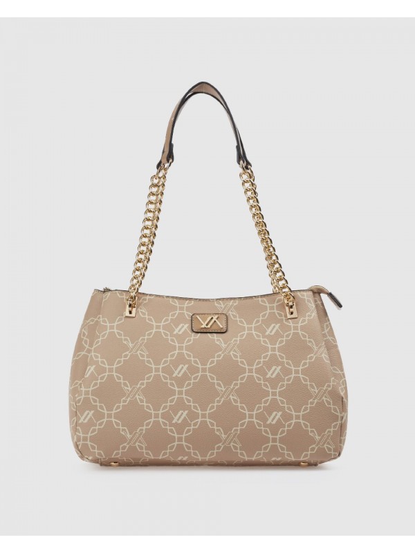 Γυναικεία Τσάντα Ώμου 16-8475 Nude