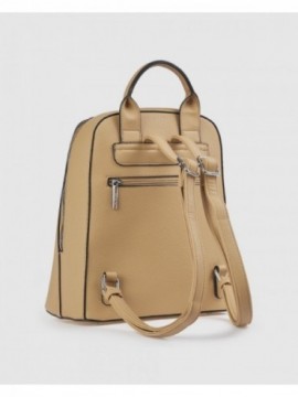 Γυναικείο Σακίδιο Πλάτης 16-8502 Μπεζ ALT 