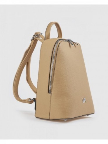 Γυναικείο Σακίδιο Πλάτης 16-8502 Μπεζ