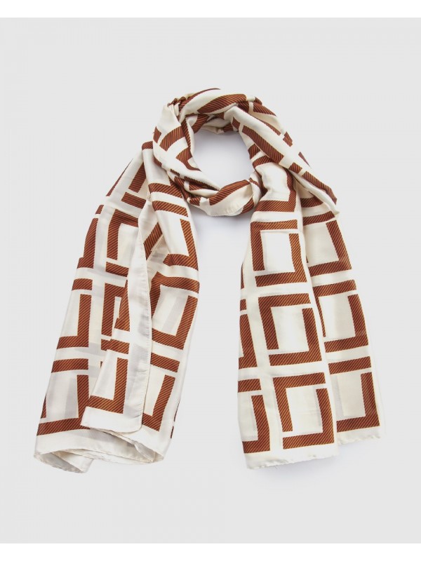 Γυναικεία Εσάρπα 03-2594 Εκρού